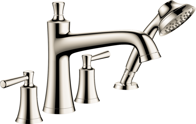 Joleena 4-Hole Roman Tub Set Trim with 1.75 GPM Handshower