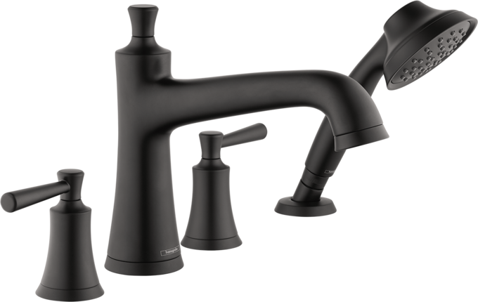 Joleena 4-Hole Roman Tub Set Trim with 1.75 GPM Handshower