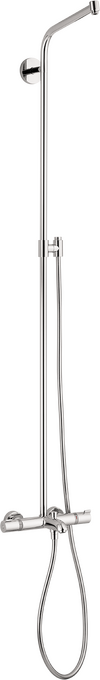 Crometta Showerpipe with Tub Filler without Shower Components