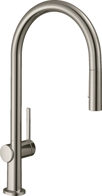 Talis N HighArc Kitchen Faucet, O-Style 2-Spray Pull-Down, 1.75 GPM