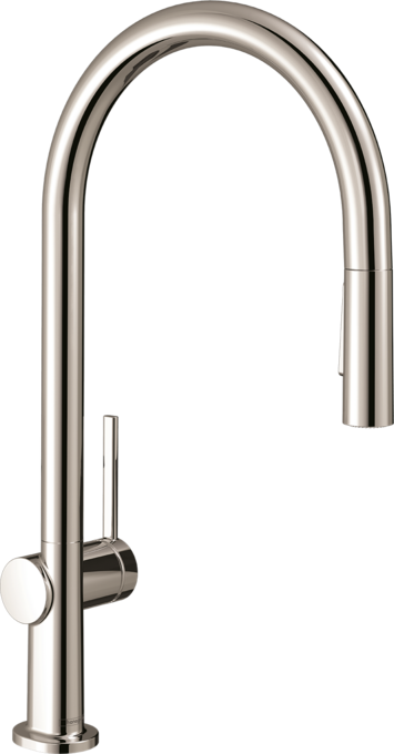 Talis N HighArc Kitchen Faucet, O-Style 2-Spray Pull-Down, 1.75 GPM