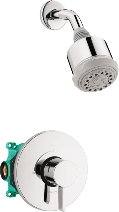Clubmaster Pressure Balance Shower Set with Rough, 2.5 GPM
