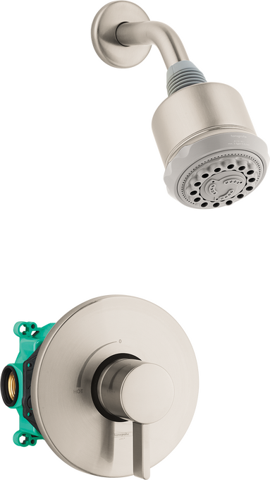 Clubmaster Pressure Balance Shower Set with Rough, 2.5 GPM