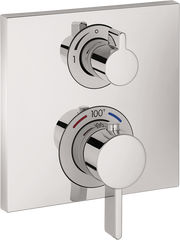 Ecostat Square Thermostatic Trim with Volume Control