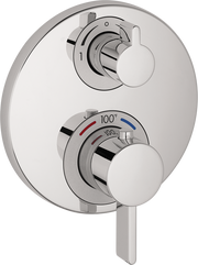 Ecostat S Thermostatic Trim with Volume Control and Diverter
