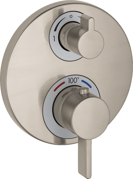 Ecostat S Thermostatic Trim with Volume Control and Diverter