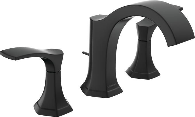 Locarno Widespread Faucet 110 with pop-up drain, 1.2 GPM