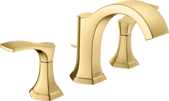 Locarno Widespread Faucet 110 with pop-up drain, 1.2 GPM