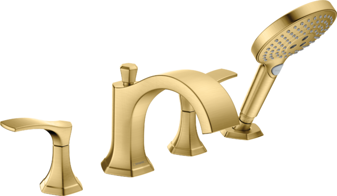 Locarno 4-Hole Roman Tub Set Trim with 1.75 GPM Handshower