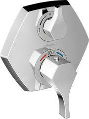 Locarno Thermostatic Trim with Volume Control and Diverter
