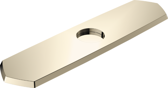 Locarno Base Plate for Single-Hole Kitchen Faucets, 10"
