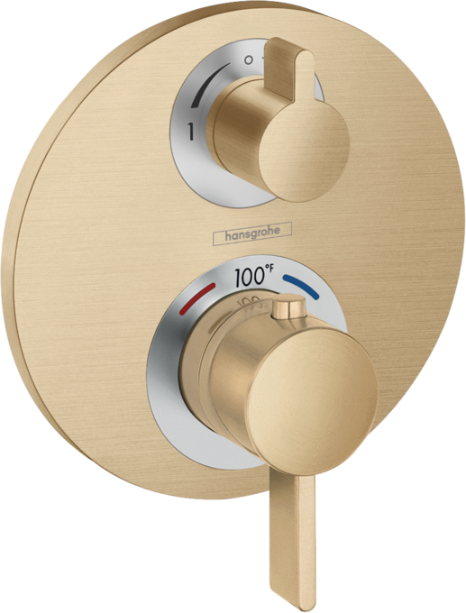 Ecostat S Thermostatic Trim with Volume Control and Diverter