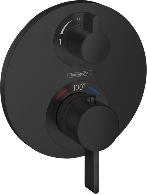 Ecostat S Thermostatic Trim with Volume Control and Diverter