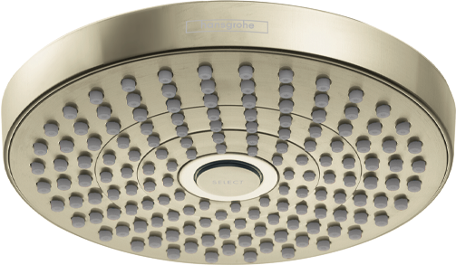 Hansgrohe Croma Select S Showerhead 180 2-Jet, 1.8 GPM