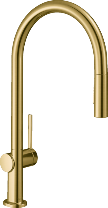 Talis N HighArc Kitchen Faucet, O-Style 2-Spray Pull-Down, 1.75 GPM
