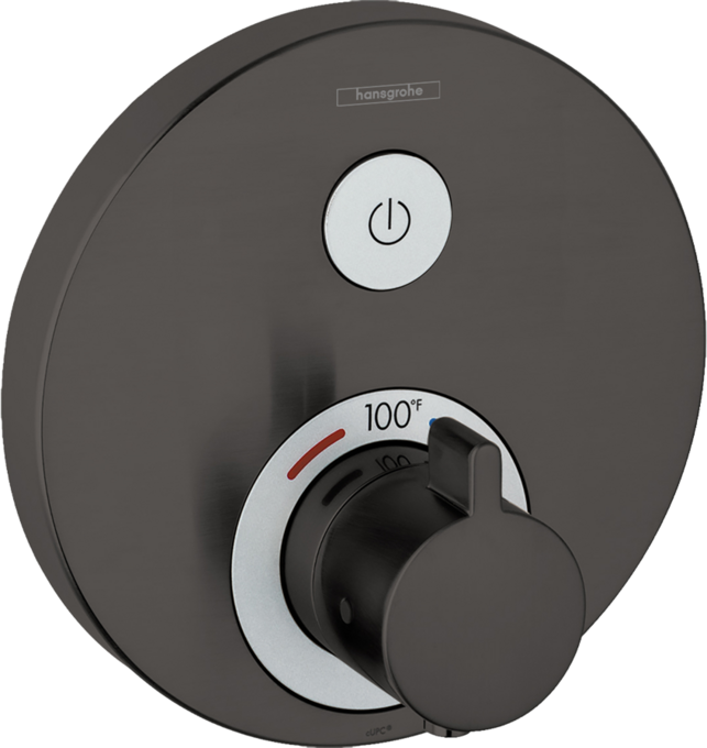 ShowerSelect S Thermostatic Trim for 1 Function, Round