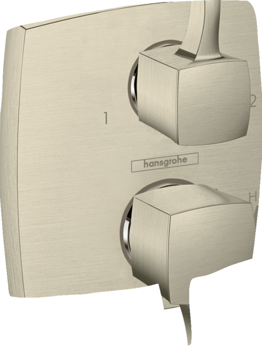 Ecostat Classic Pressure Balance Trim Classic Square with Diverter