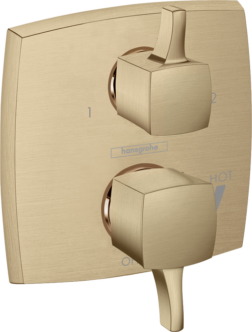 Ecostat Classic Pressure Balance Trim Classic Square with Diverter