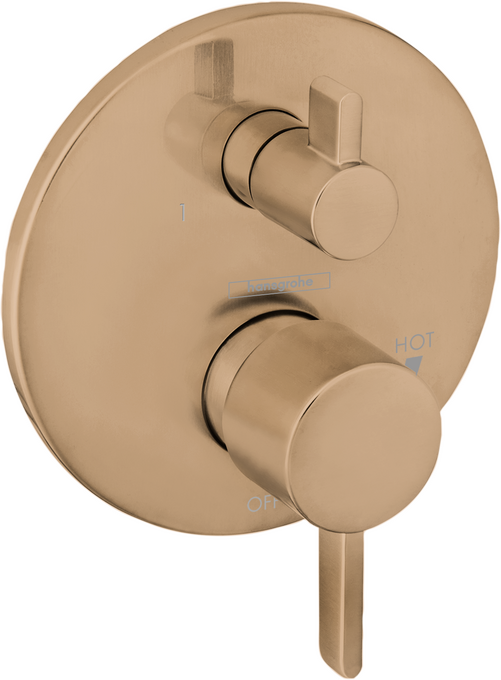 Ecostat Pressure Balance Trim S with Diverter