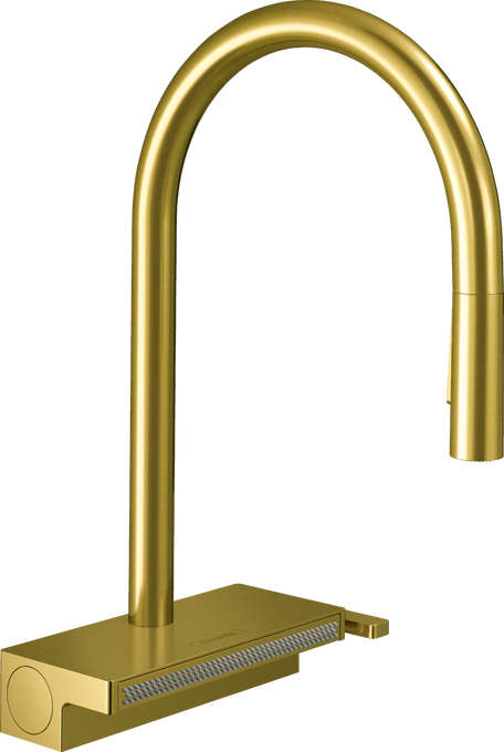 Aquno Select HighArc Kitchen Faucet, 3-Spray Pull-Down, 1.75 GPM