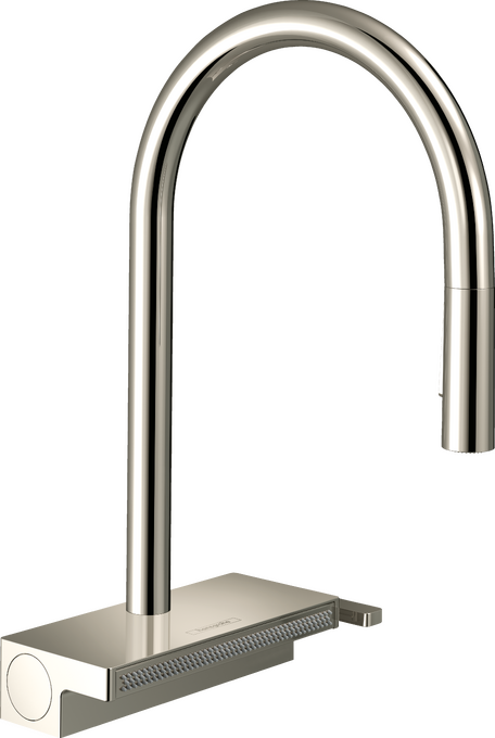 Aquno Select HighArc Kitchen Faucet, 3-Spray Pull-Down, 1.75 GPM