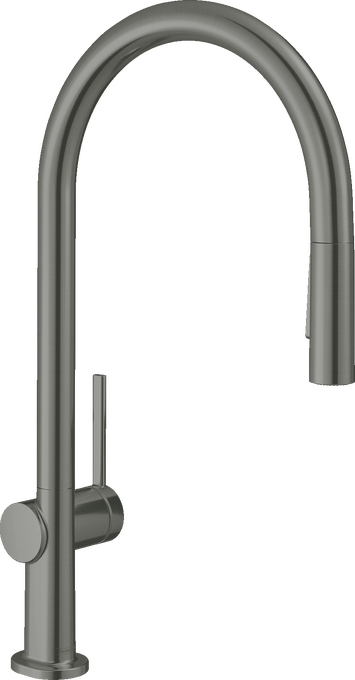 Talis N HighArc Kitchen Faucet, O-Style 2-Spray Pull-Down, 1.75 GPM
