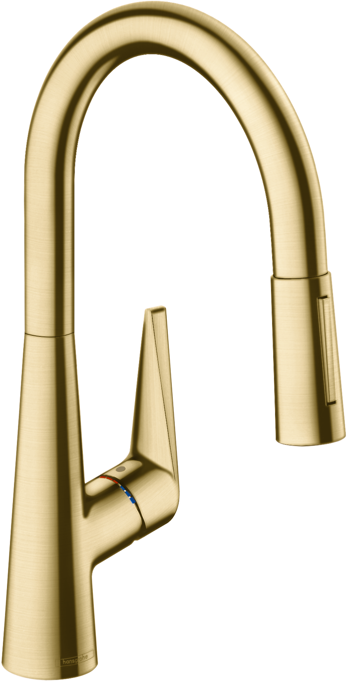 Hansgrohe Talis S HighArc Kitchen Faucet, 2-Spray Pull-Down, 1.75 GPM