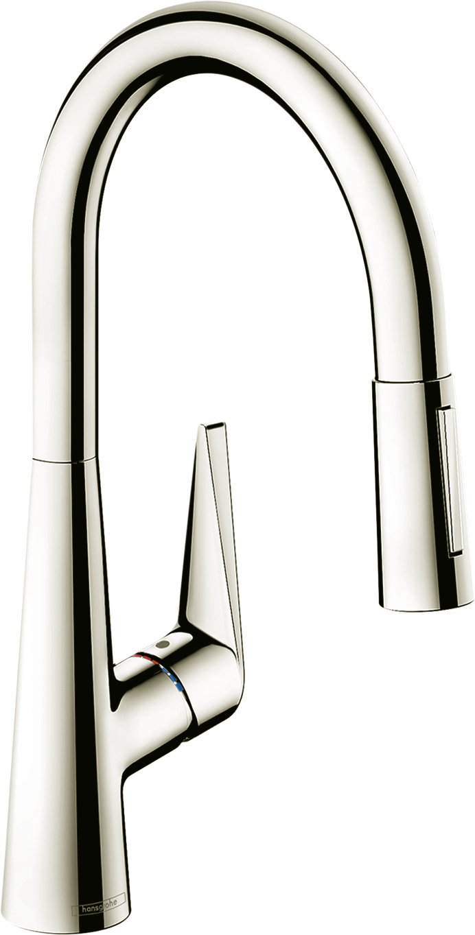 Hansgrohe Talis S HighArc Kitchen Faucet, 2-Spray Pull-Down, 1.75 GPM