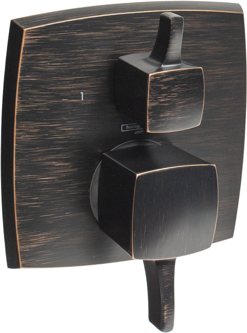 Ecostat Classic Pressure Balance Trim Classic Square with Diverter