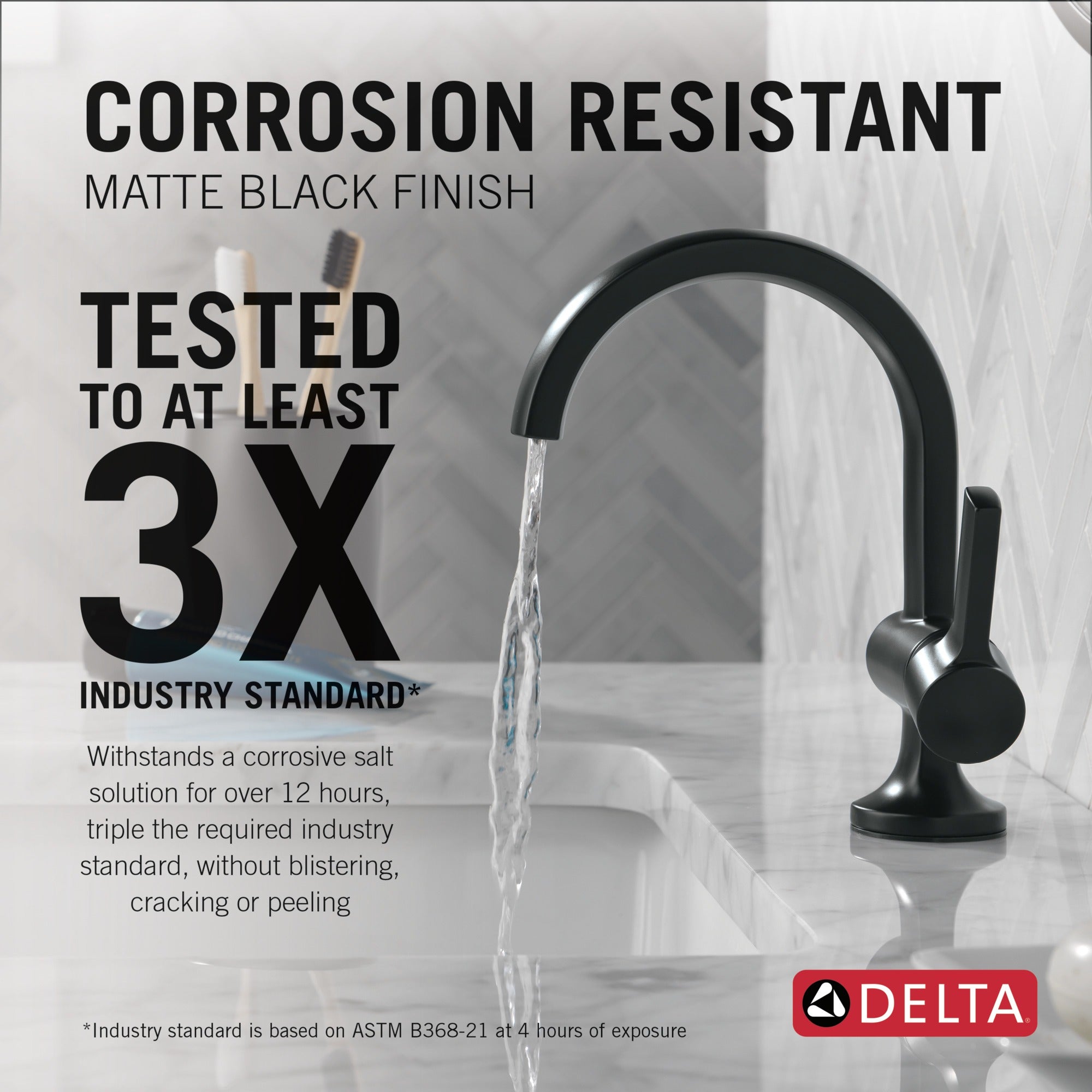 Delta Albion™ Single Handle Bathroom Faucet