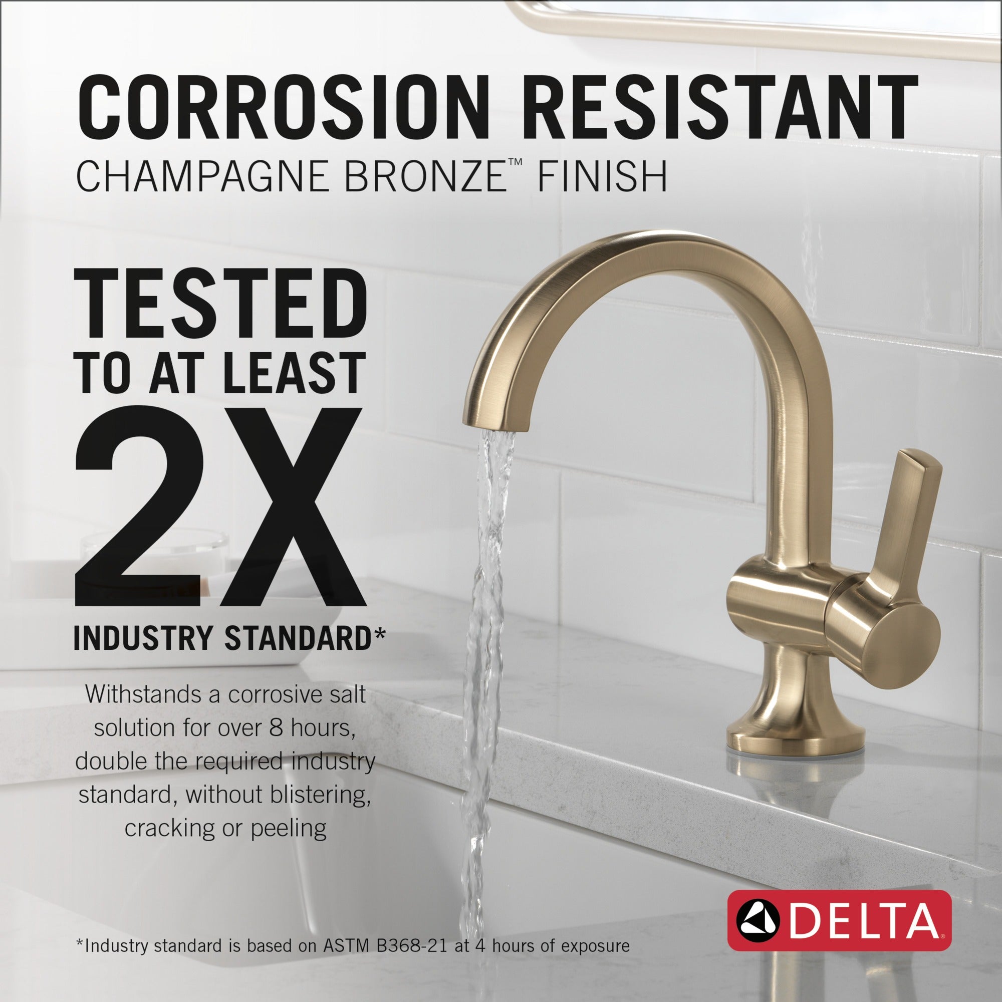 Delta Albion™ Single Handle Bathroom Faucet