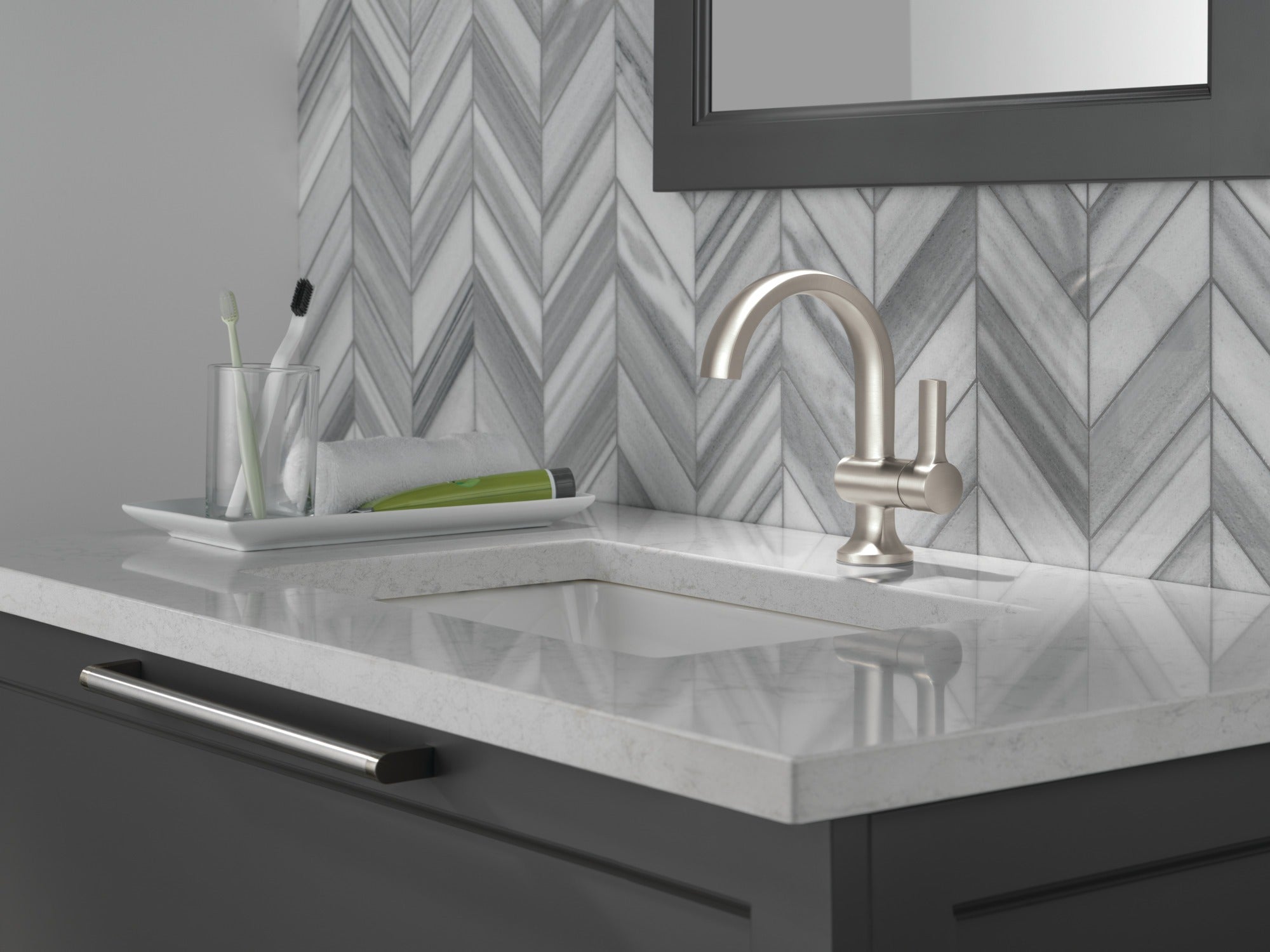 Delta Albion™ Single Handle Bathroom Faucet