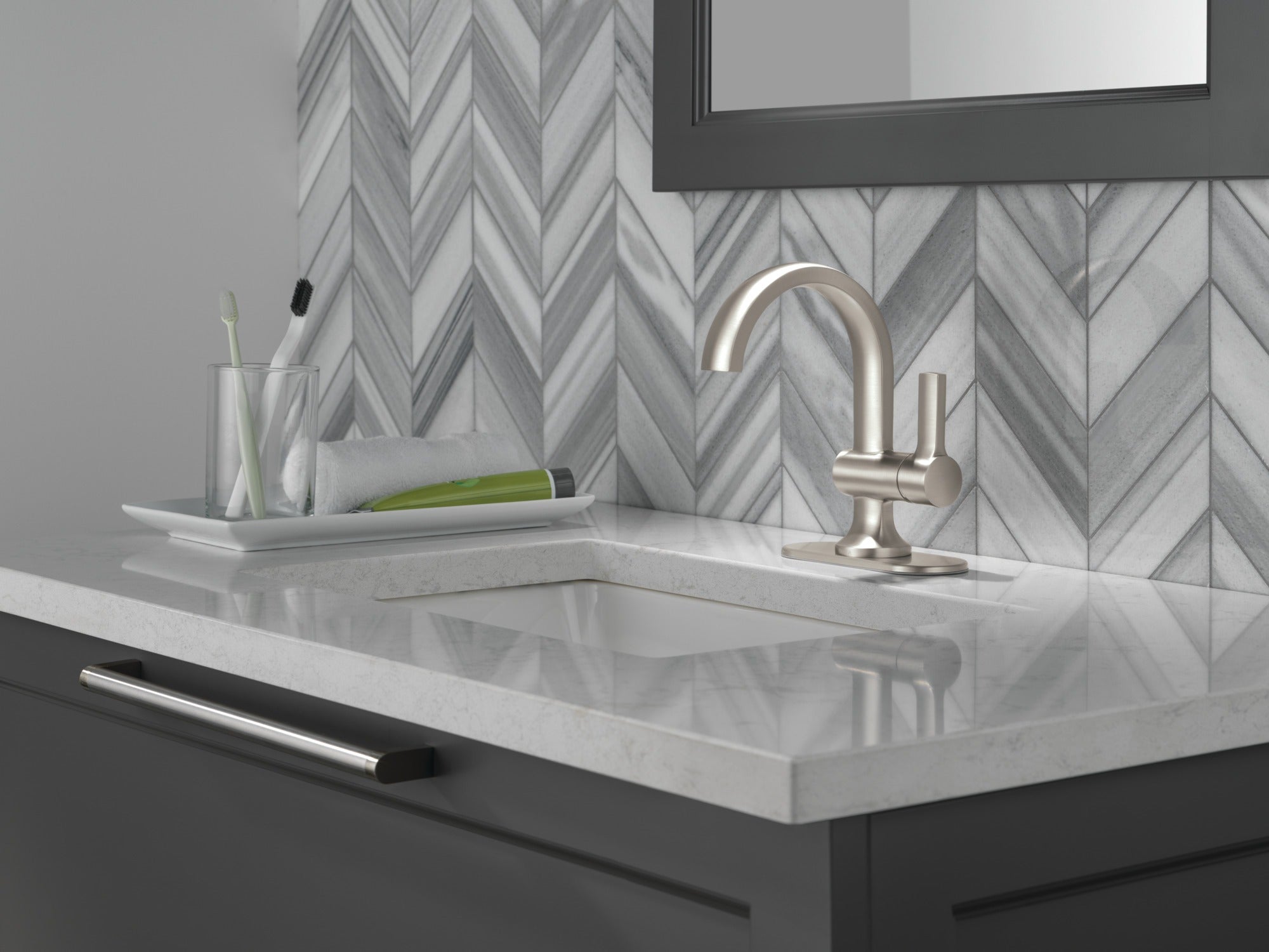 Delta Albion™ Single Handle Bathroom Faucet