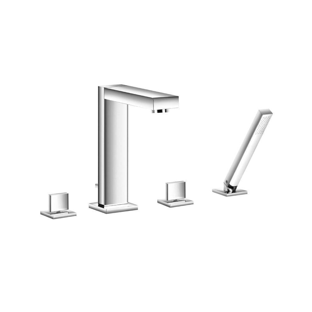 Flusso 160.2400 4 Hole Deck Mounted Roman Tub Faucet With Hand Shower