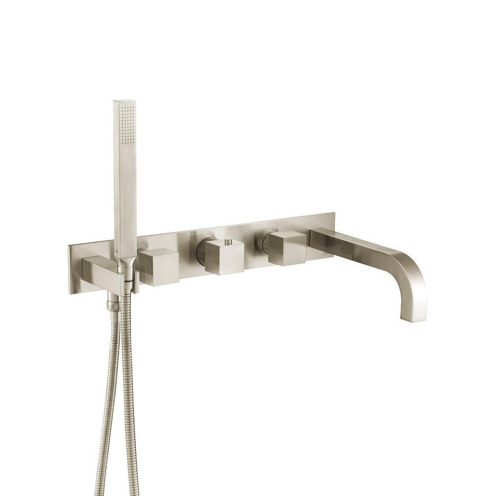 Flusso 160.2691T Trim For Wall Mount Tub Filler With Hand Shower