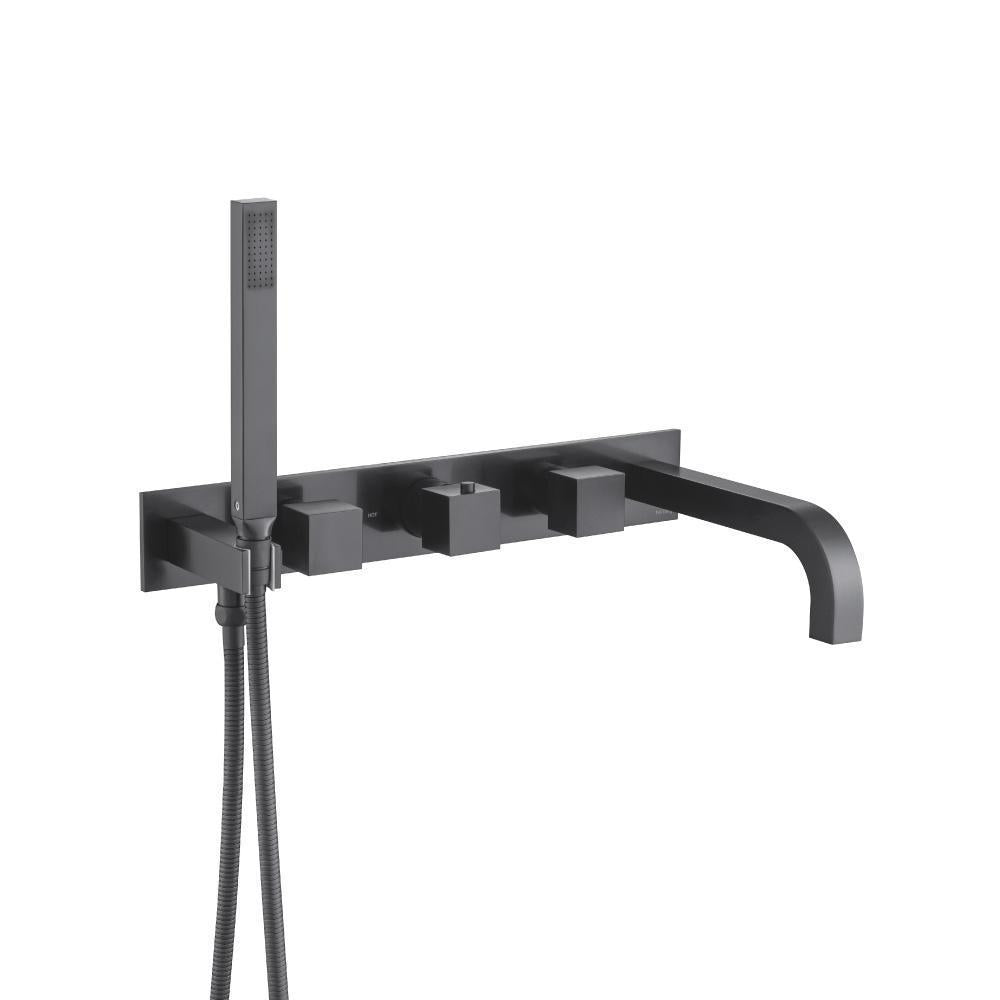Flusso 160.2691T Trim For Wall Mount Tub Filler With Hand Shower