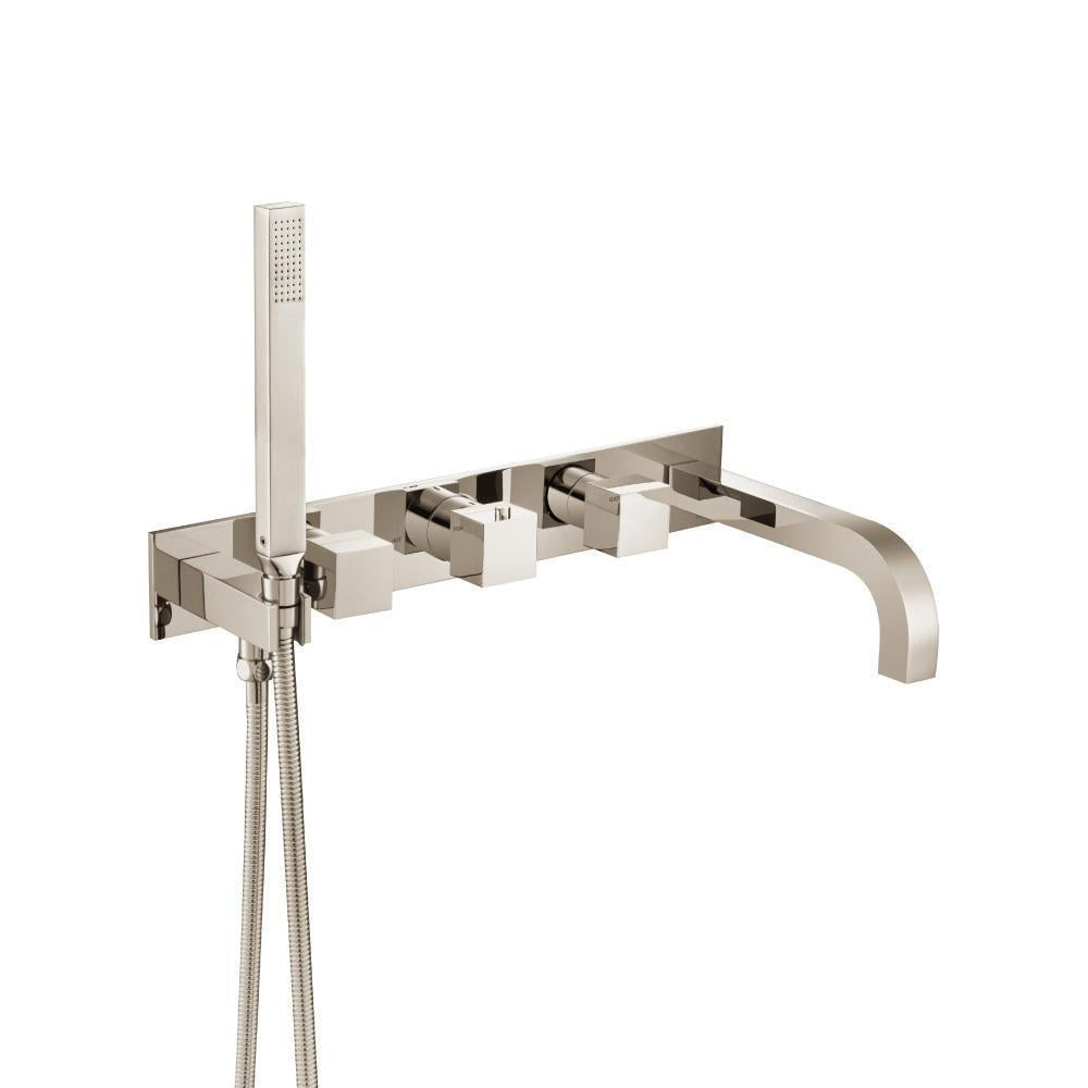 Flusso 160.2691T Trim For Wall Mount Tub Filler With Hand Shower