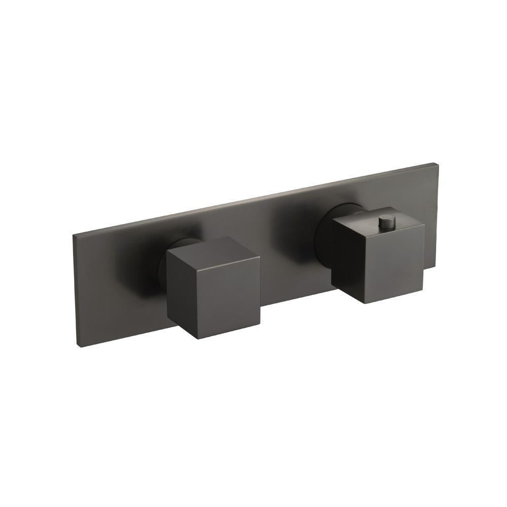 Flusso 160.2693 3/4" Horizontal Thermostatic Shower Valve % Trim - 1 Ouptut