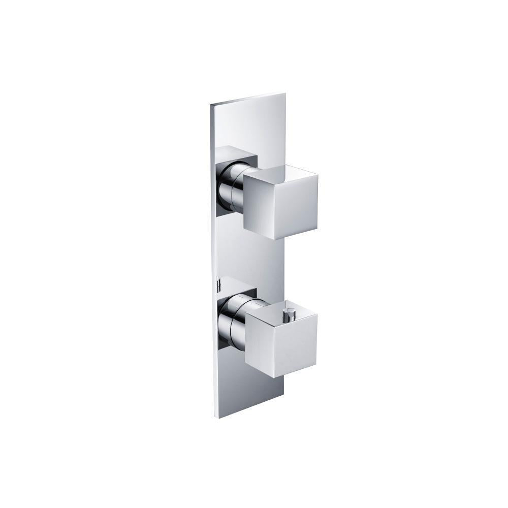 Flusso 160.2740 3/4" Thermostatic Shower Valve & Trim - 2-Output