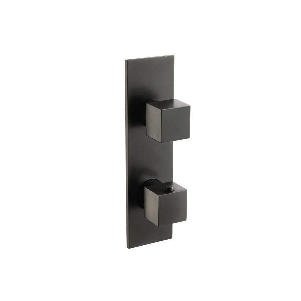 Flusso 160.2740 3/4" Thermostatic Shower Valve & Trim - 2-Output