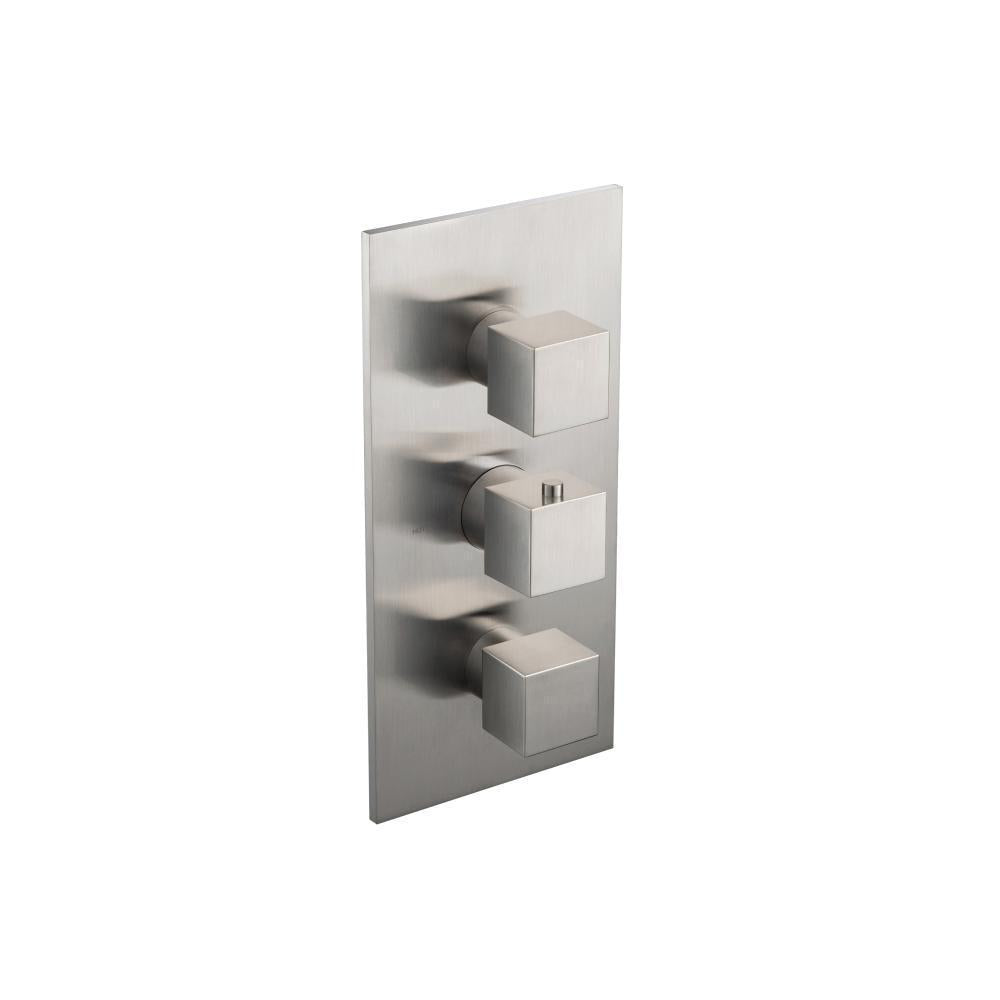 Flusso 160.4401 3/4" Thermostatic Valve and Trim - 2 Outputs