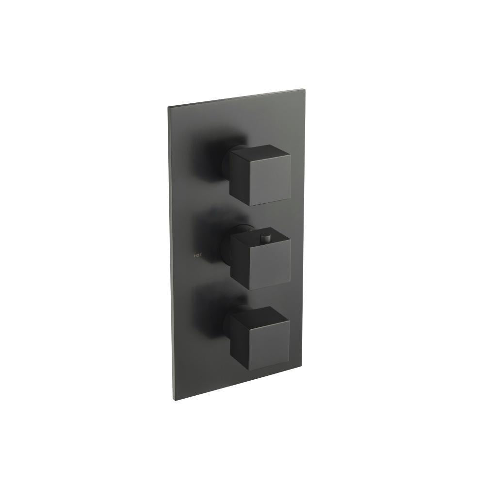 Flusso 160.4801 3/4" Thermostatic Valve & Trim - 4 Output