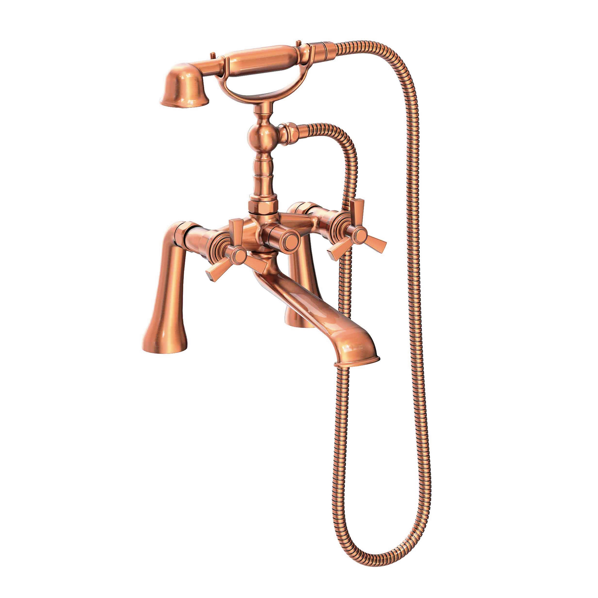 Newport Brass Miro Exposed Tub & Hand Shower Set - Deck Mount