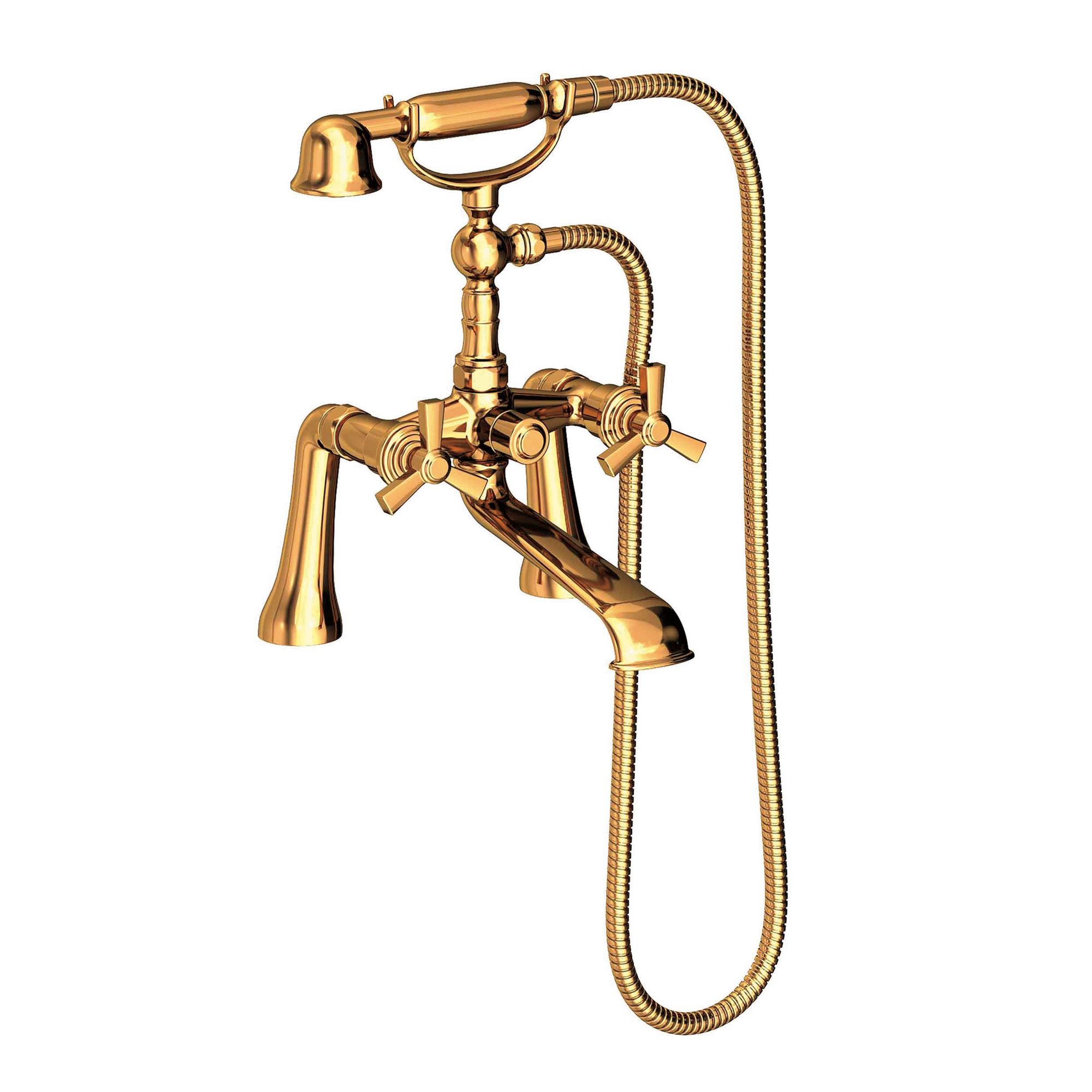 Newport Brass Miro Exposed Tub & Hand Shower Set - Deck Mount