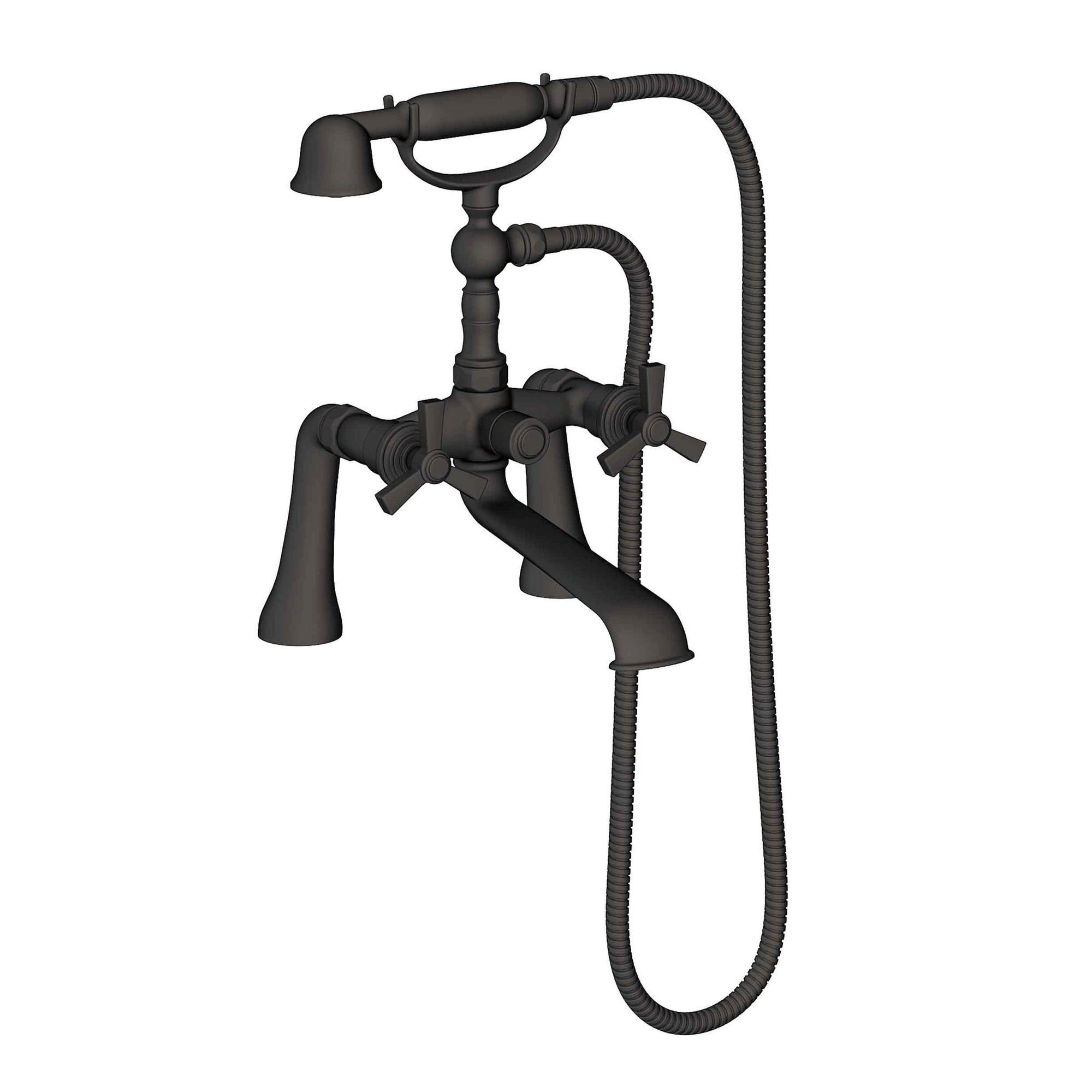 Newport Brass Miro Exposed Tub & Hand Shower Set - Deck Mount