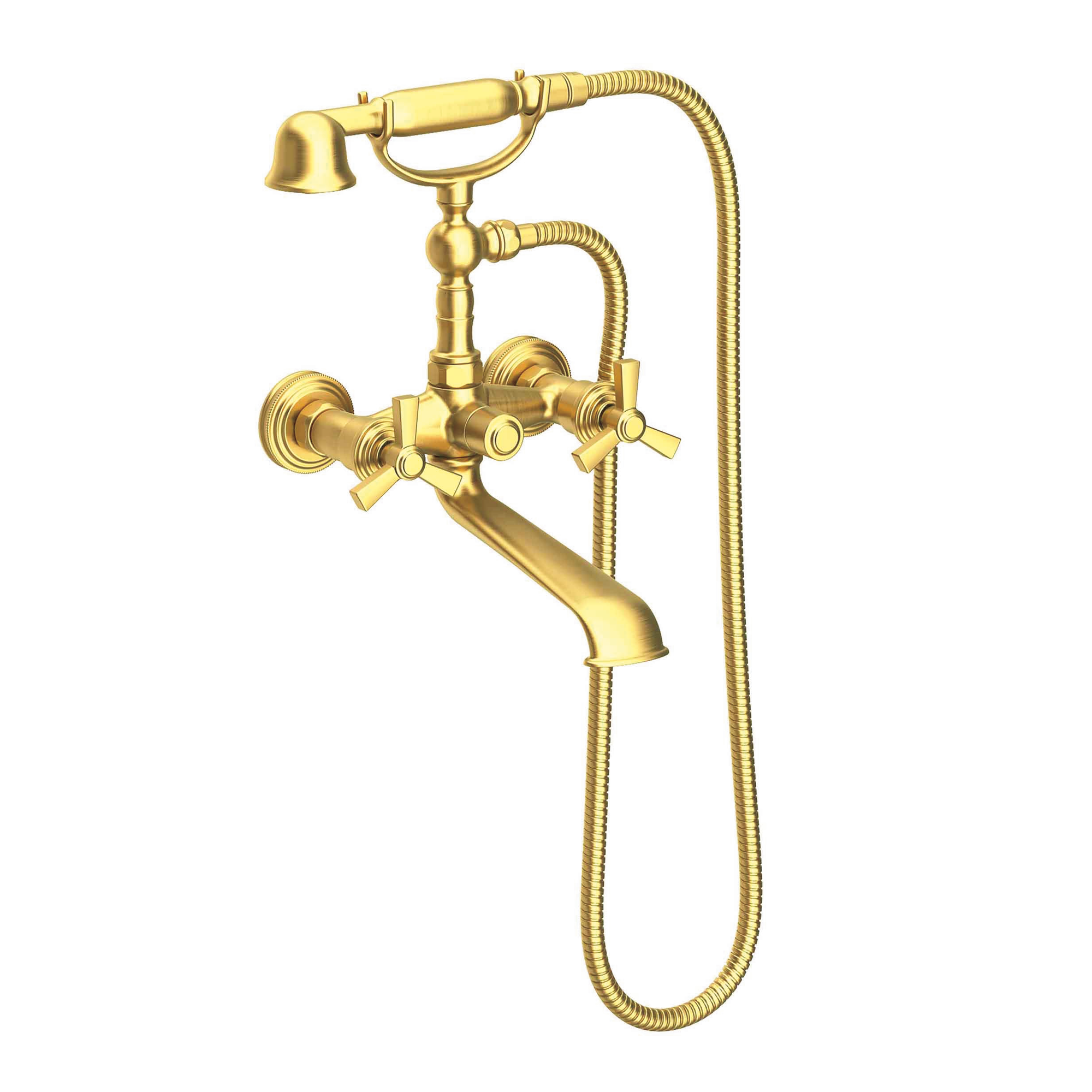 Newport Brass Miro Exposed Tub & Hand Shower Set - Wall Mount