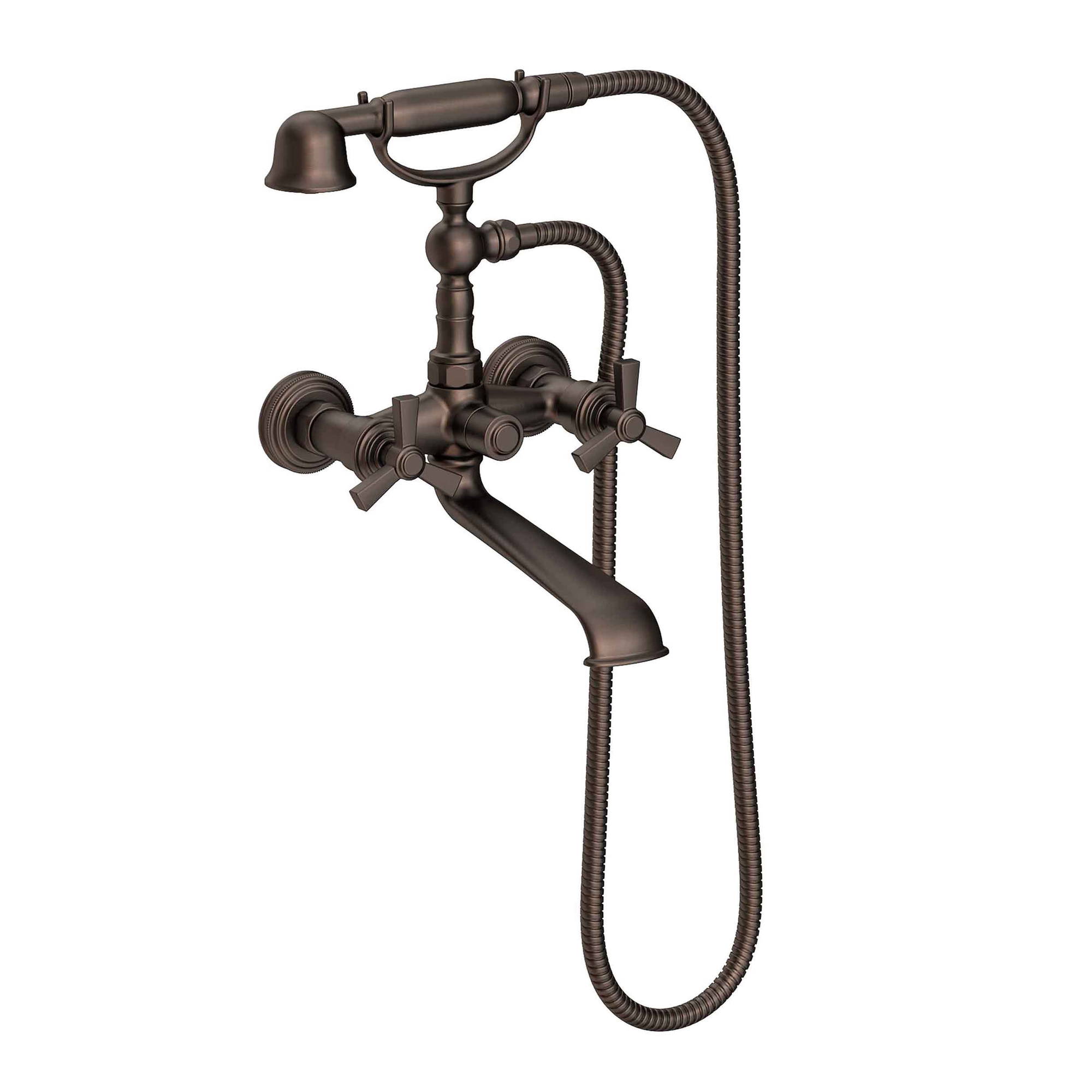 Newport Brass Miro Exposed Tub & Hand Shower Set - Wall Mount