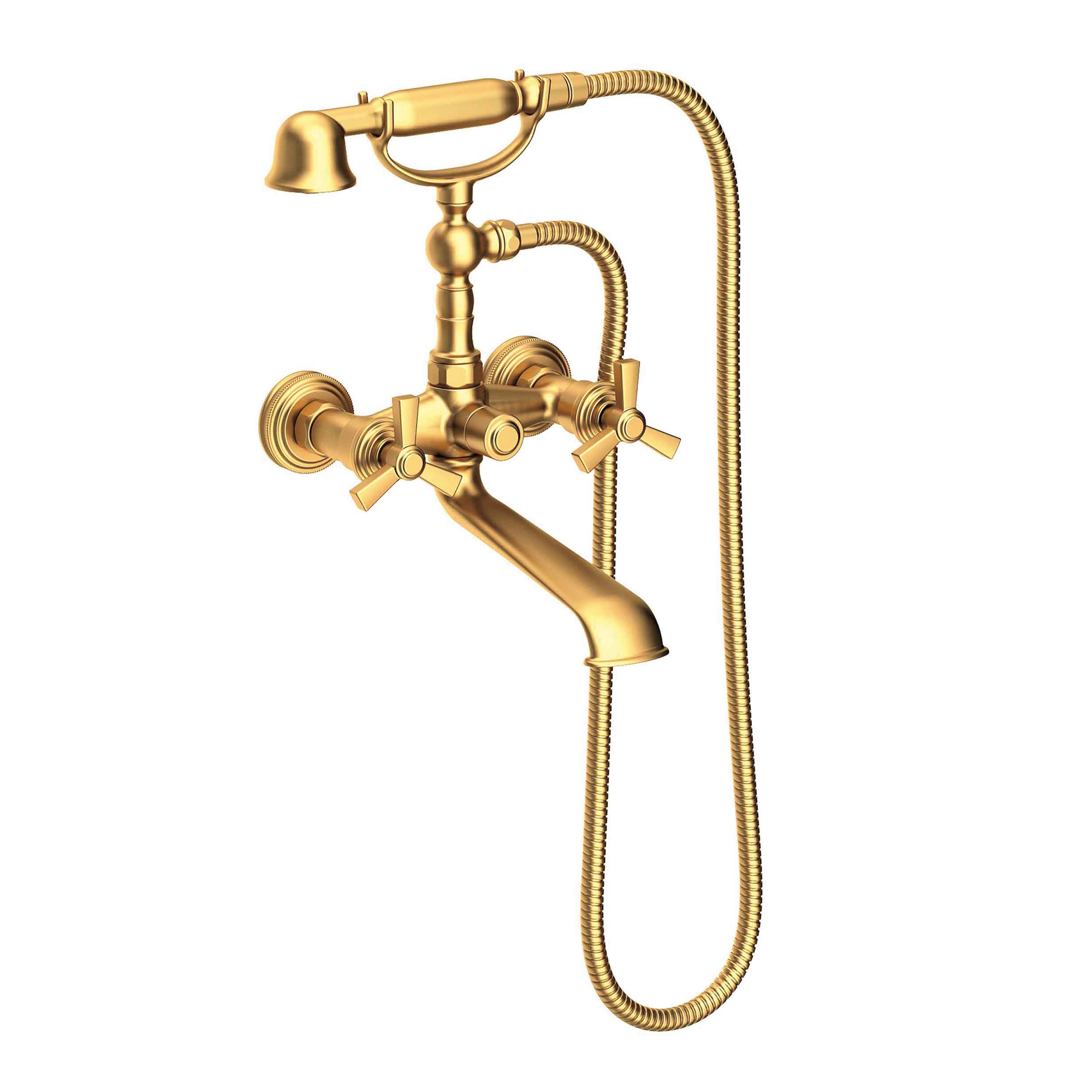 Newport Brass Miro Exposed Tub & Hand Shower Set - Wall Mount