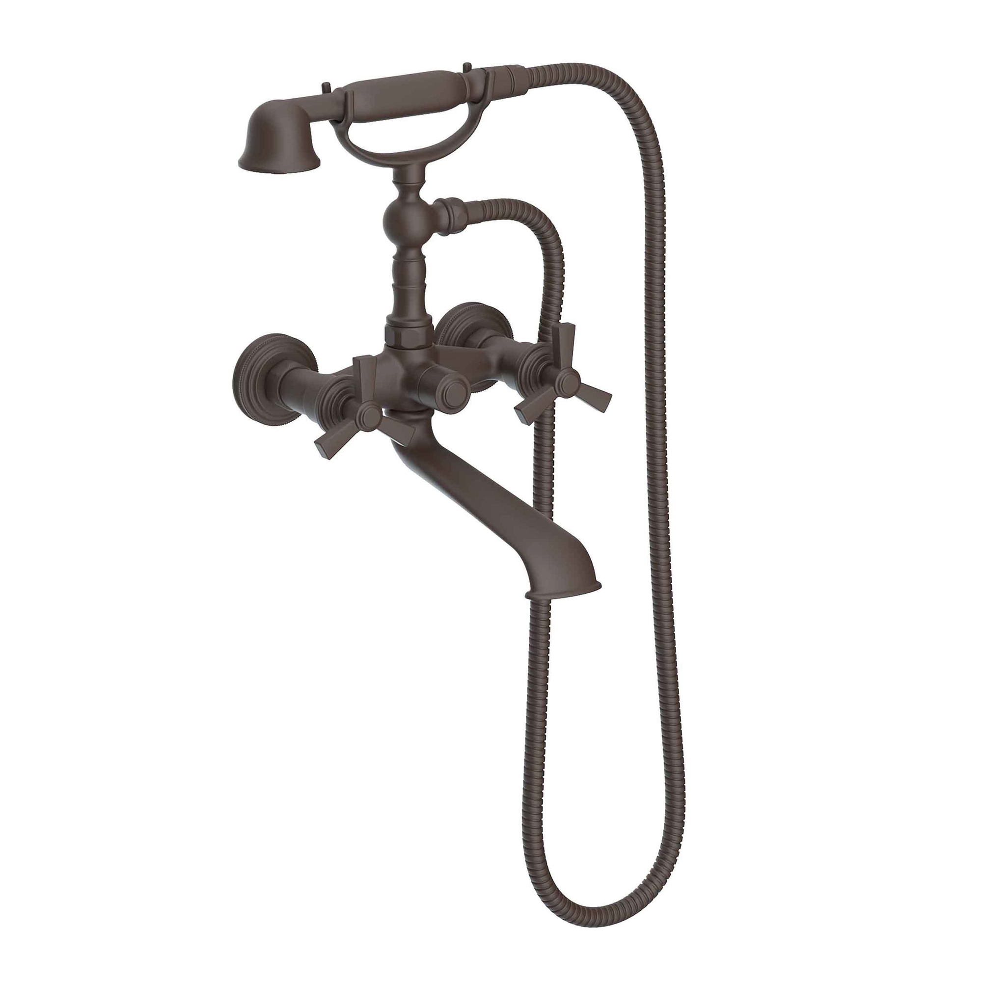 Newport Brass Miro Exposed Tub & Hand Shower Set - Wall Mount
