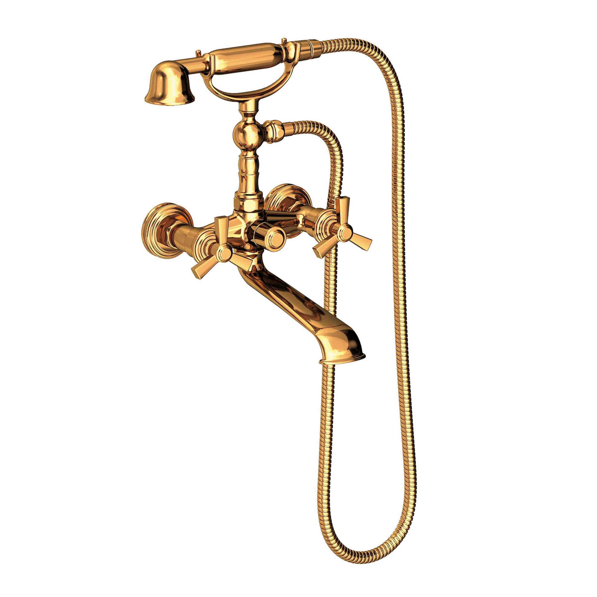 Newport Brass Miro Exposed Tub & Hand Shower Set - Wall Mount